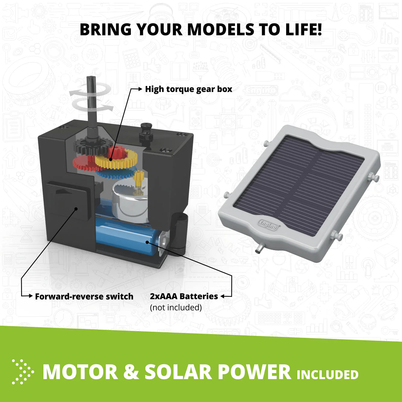 Robot Didáctico Desmontable Energía Solar | Engino