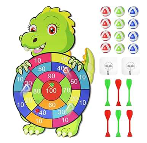 Tablero de Dardos y Pelotas Infantil