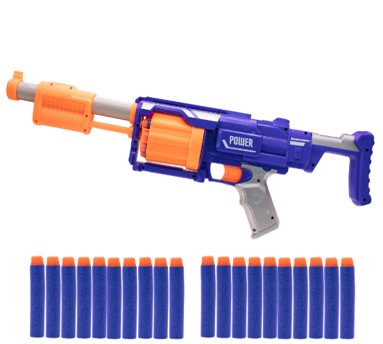 Ametralladora Semiautomática c/tambor Giratorio