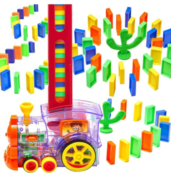 Juego de Bloques Locomotora con Luces y Sonidos