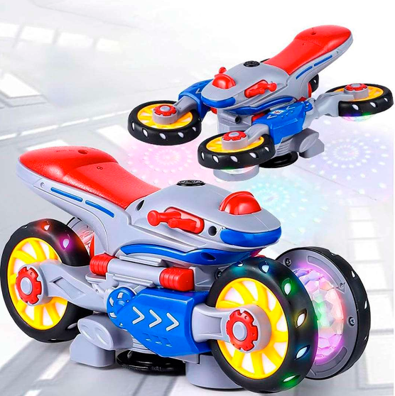 Moto Giratoria con Luz y Sonido