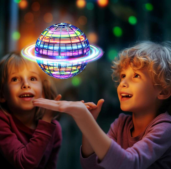 Pelota Spinner c/luces, Recargable