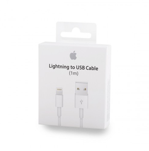 Cable de datos Original iPhone Lightning, 1M.