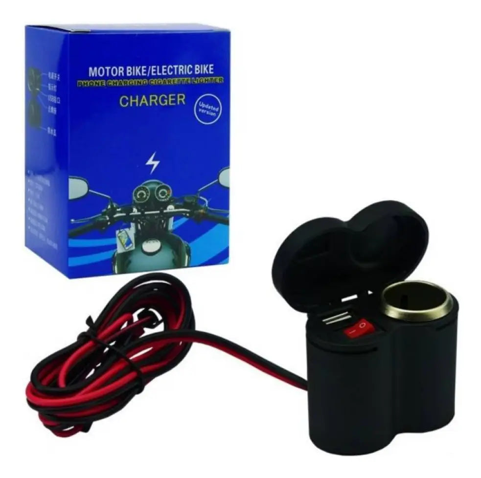 Cargador USB para Manillar De Moto