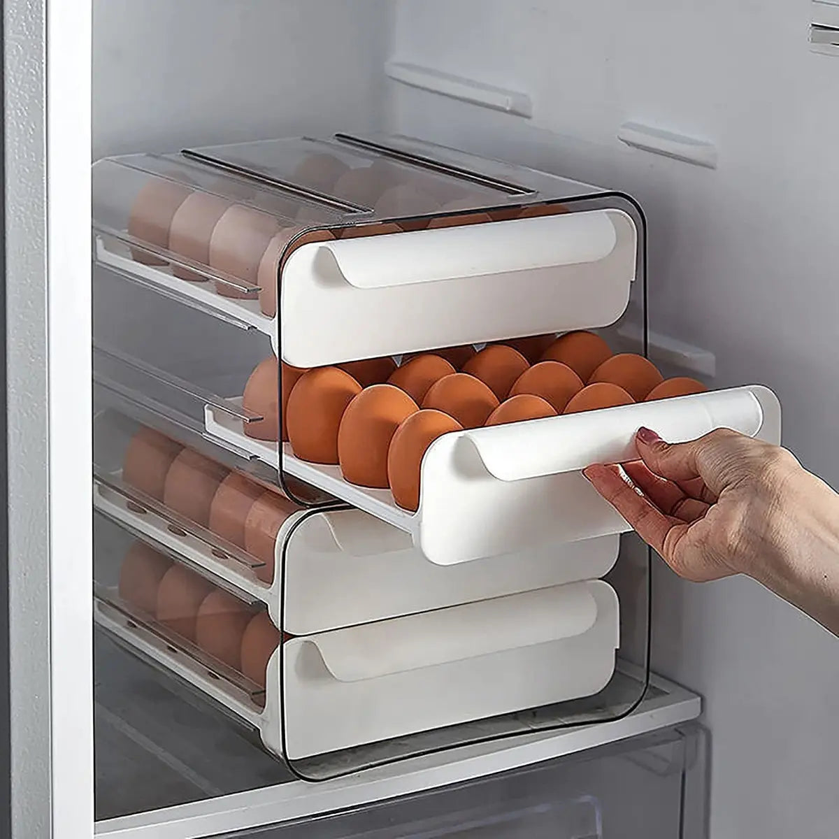 Organizador / Dispensador de Huevos - 32 Huevos