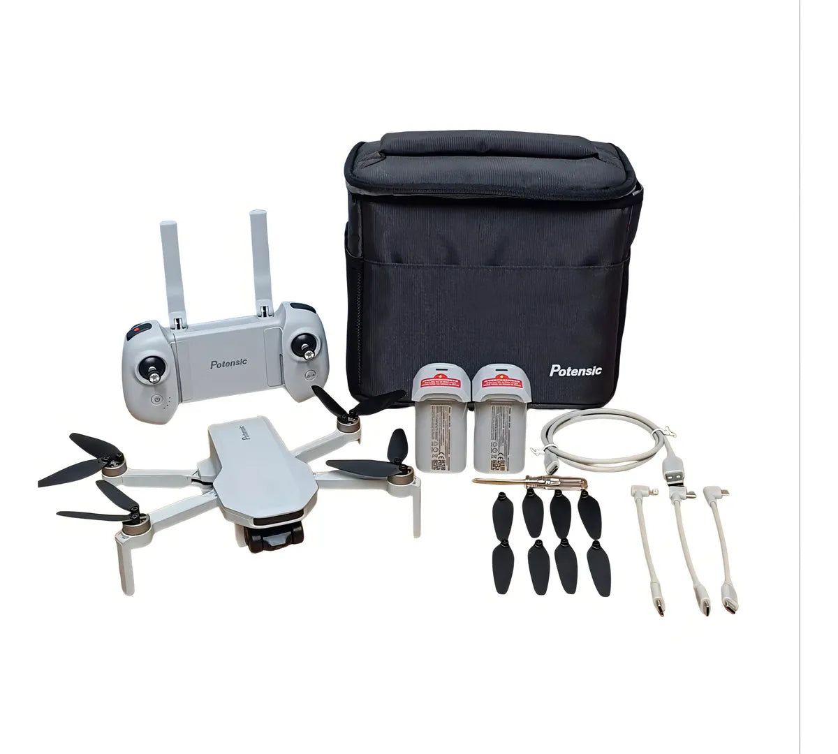 Dron Potensic ATOM SE Expansion + Bolso + 2 Baterías