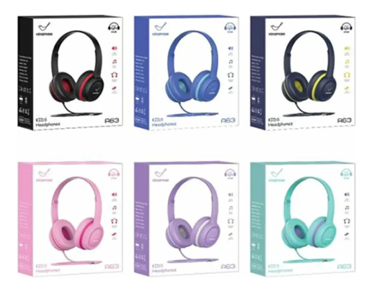 Auricular Stereo para Niños A63 Gorsun