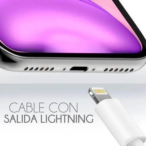 Cable de Datos USB Tipo C a Lightning - 2MT