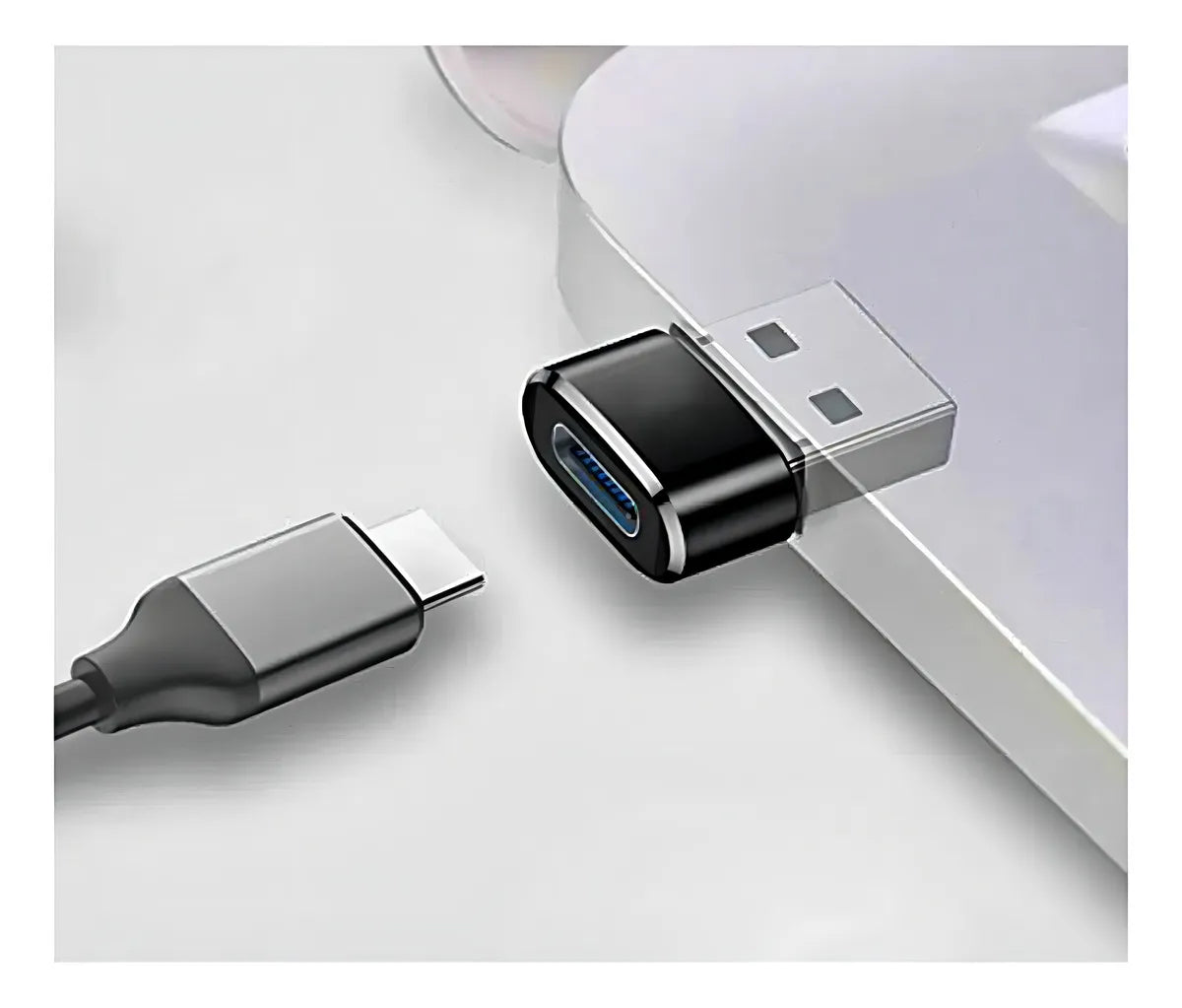 Adaptador USB Tipo C Hembra a USB Macho