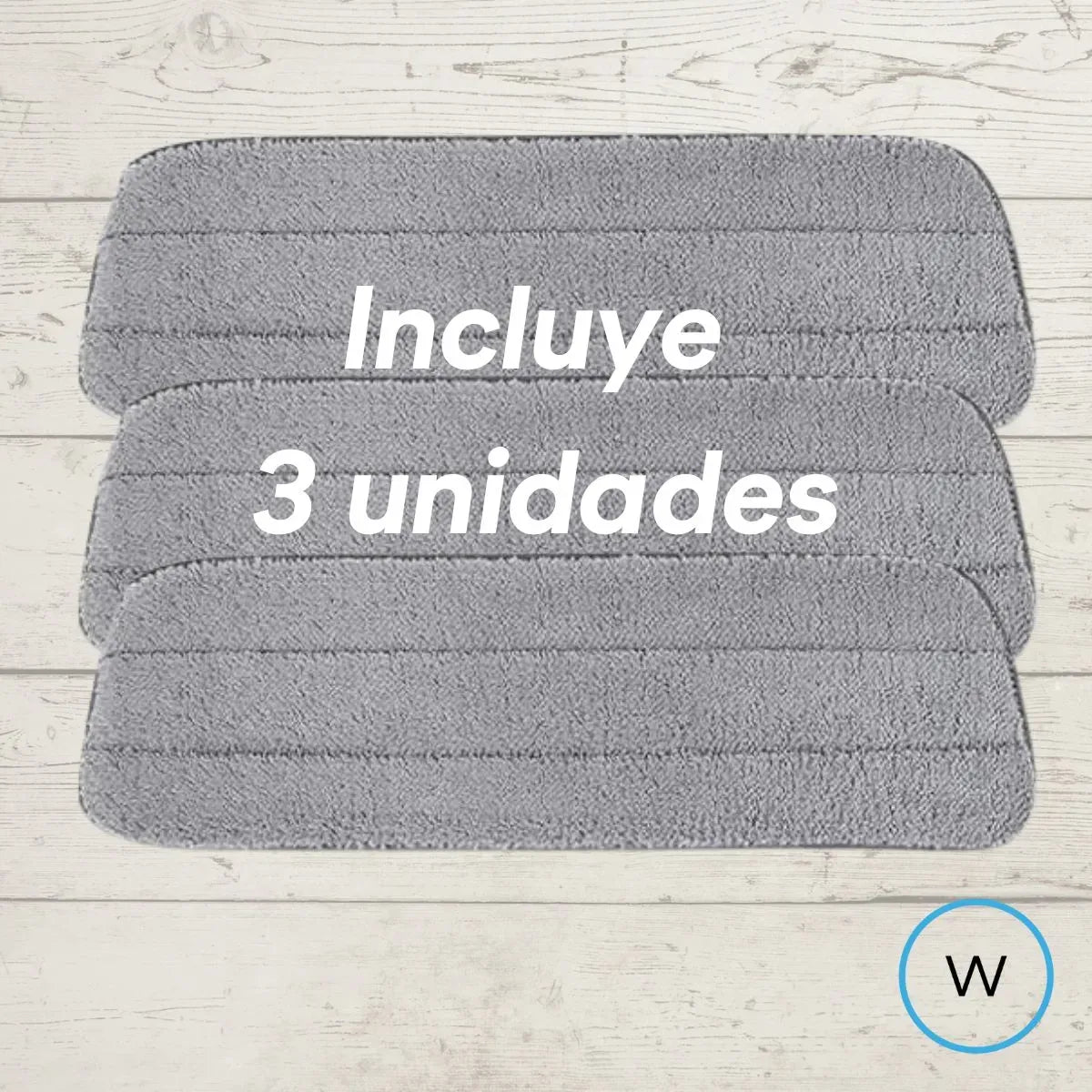 Mopa / Trapeador 360 Con Spray Incluye 3 Microfibras