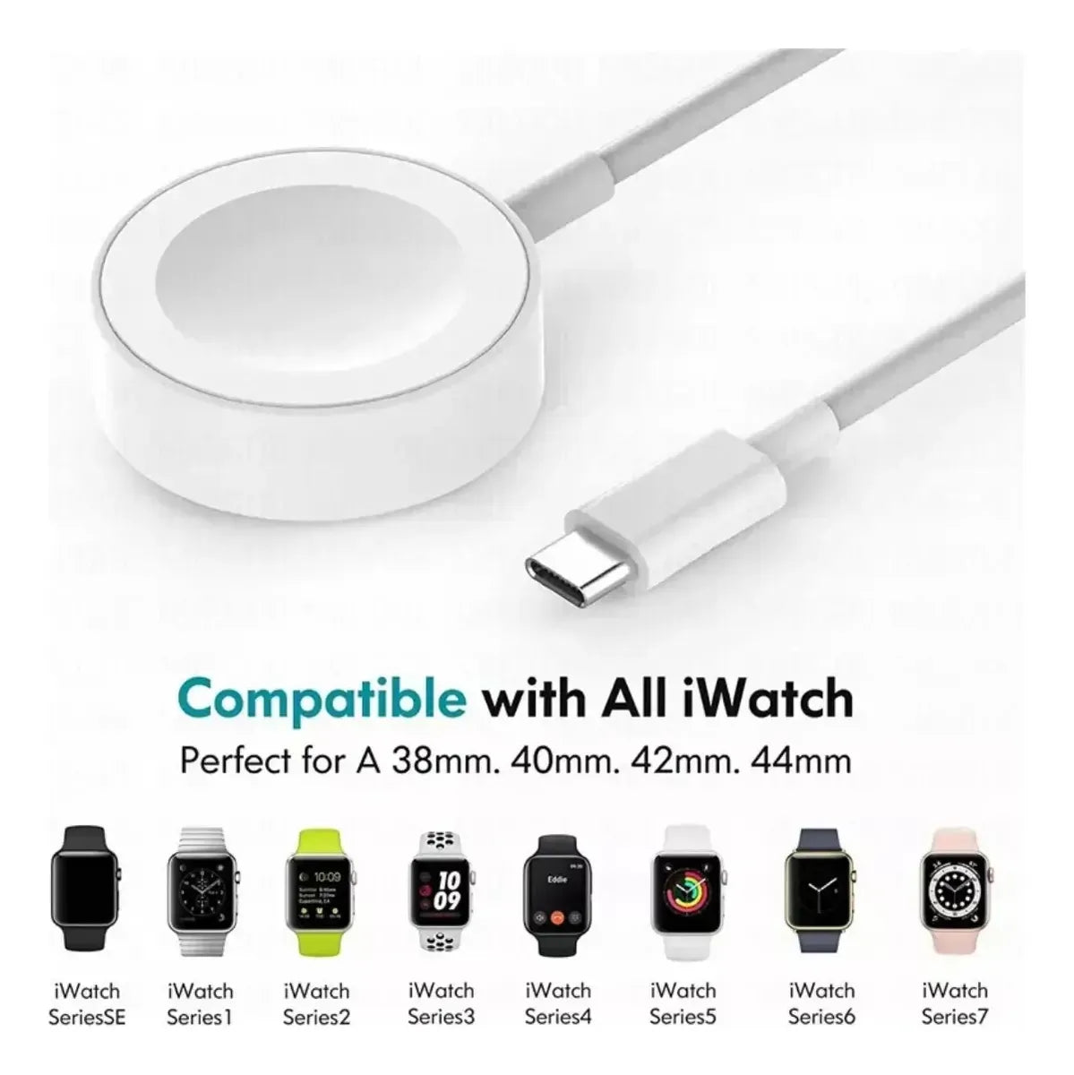 Cargador Para Apple Watch Tipo C