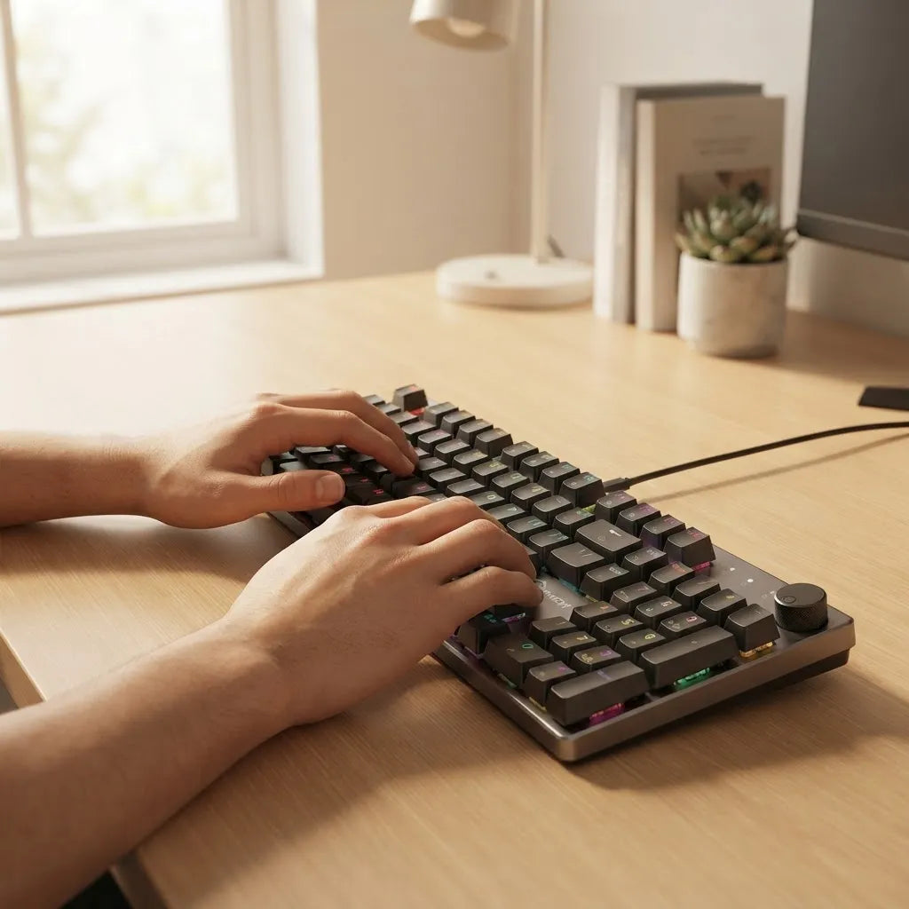 Teclado Mecánico Gamer Meetion