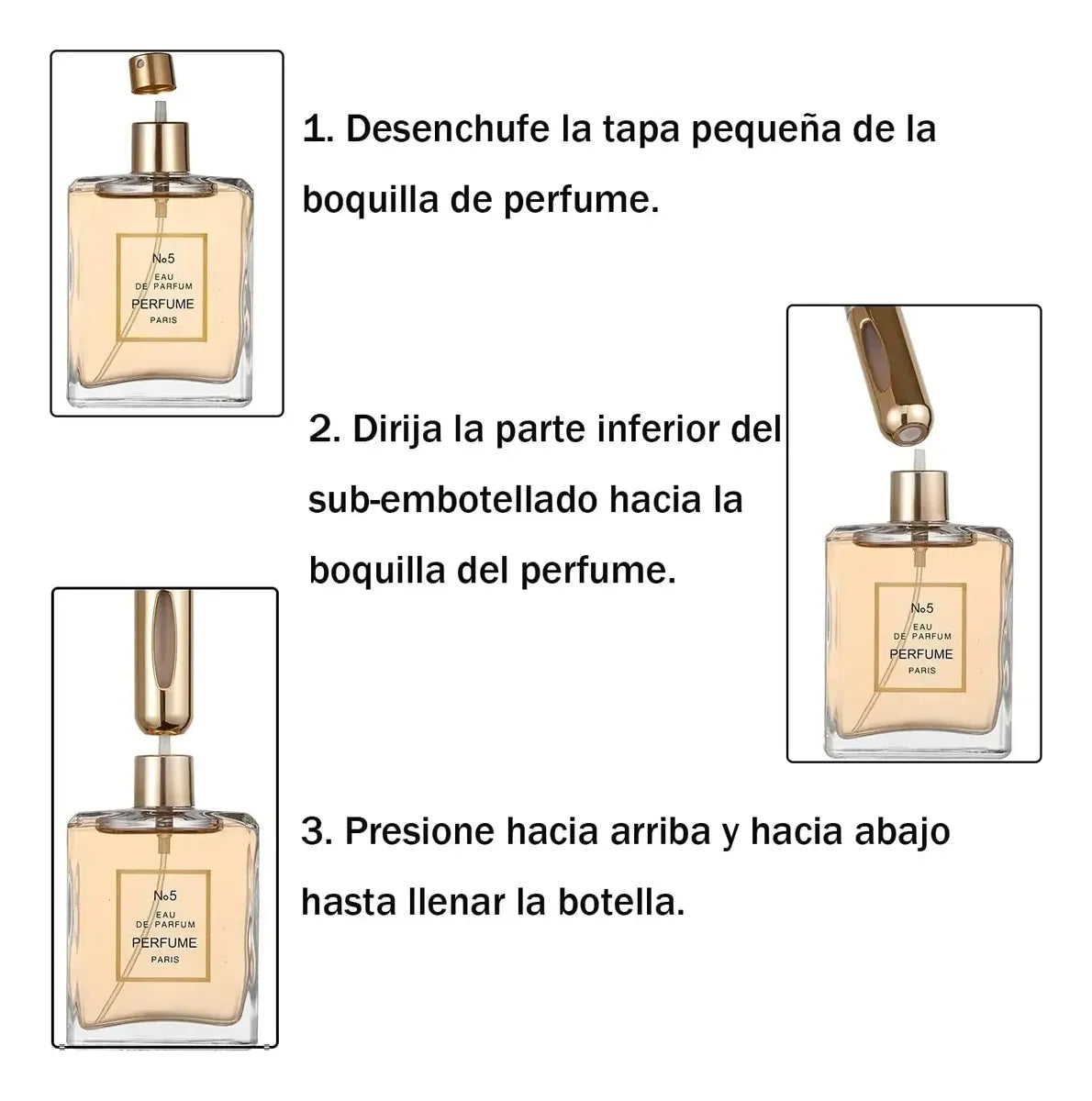 Vaporizador De Perfume Recargable 5ml