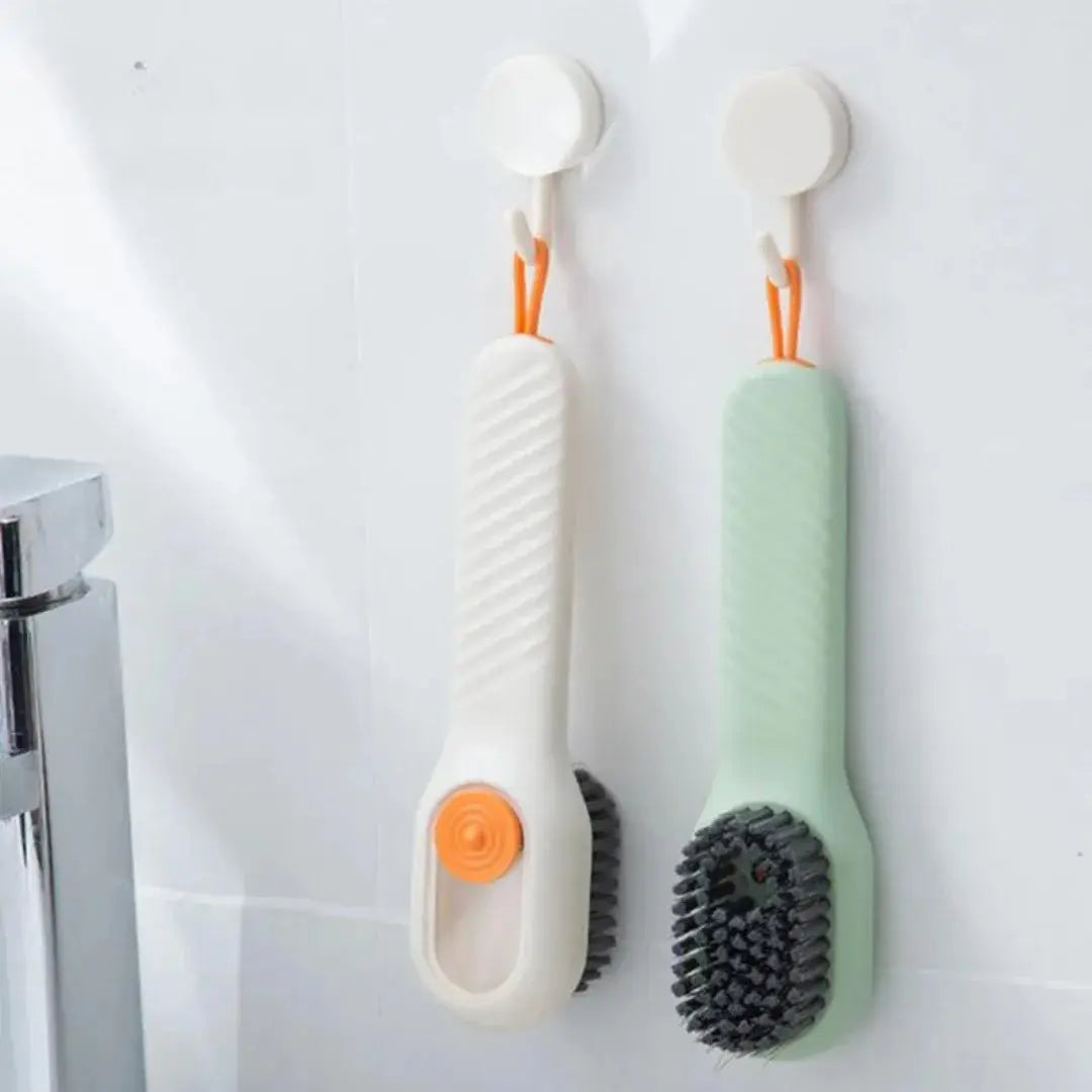 Cepillo De Limpieza para zapatos Con Dispensador De Jabón