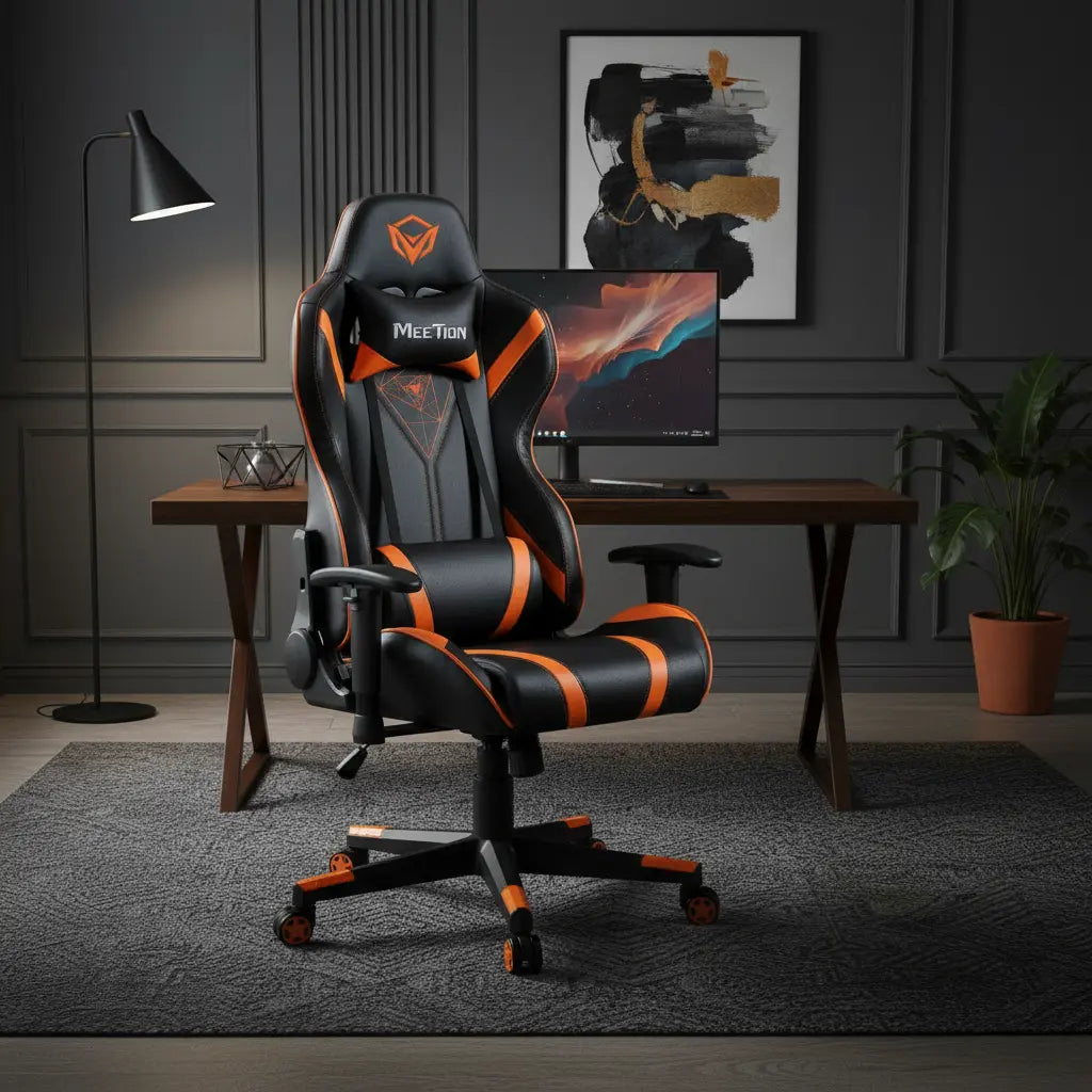 Silla de escritorio Meetion MT-CHR15 Gamer Ergonómica