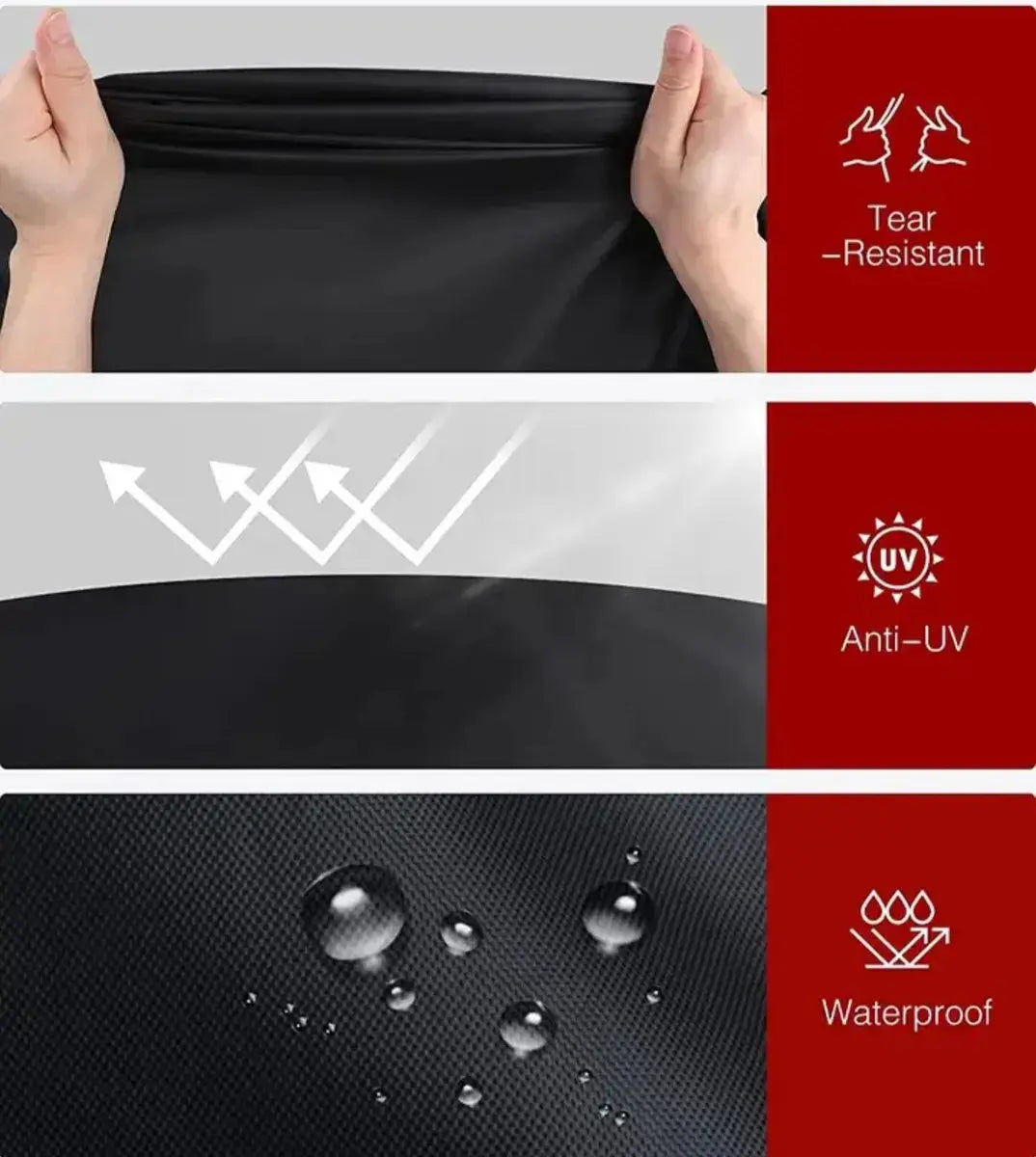 Funda Cubre Moto / Bici Impermeable con Protección Uv