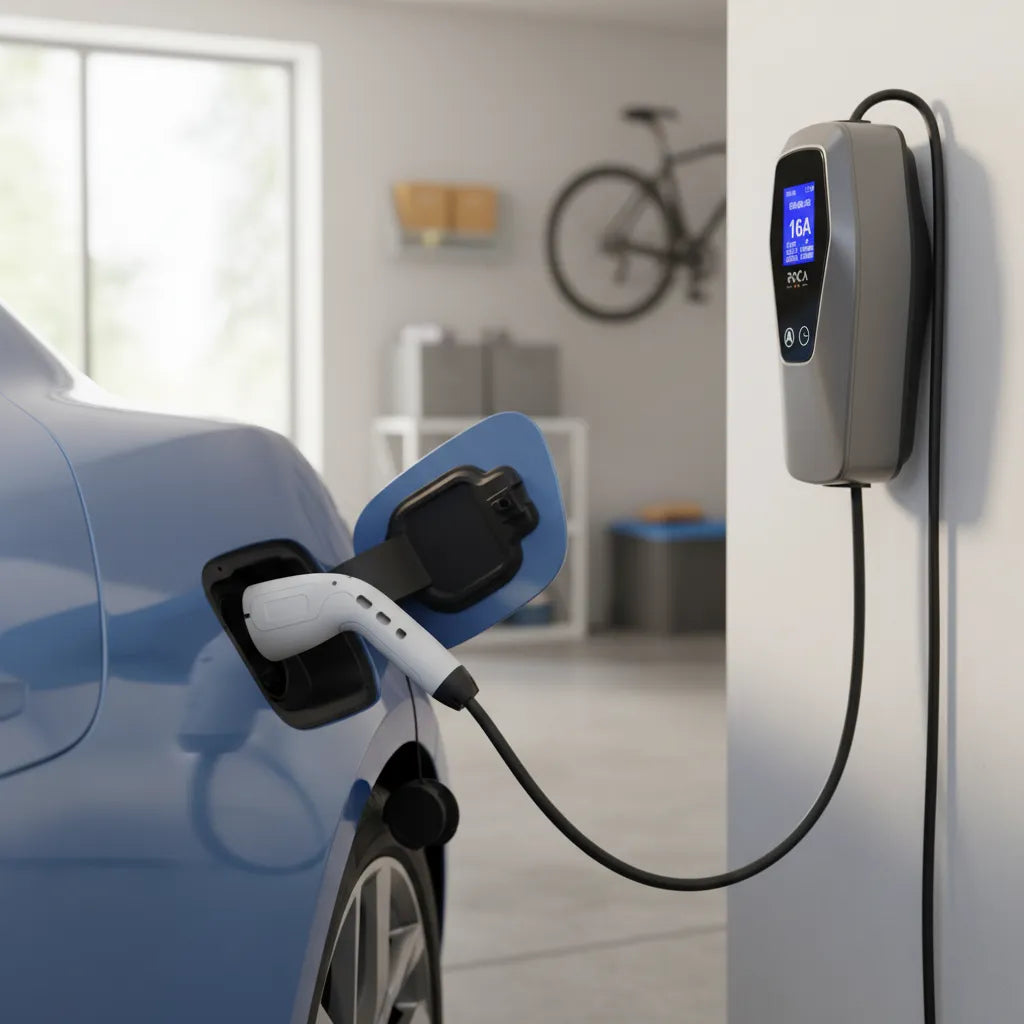 Cargador para Vehículos Eléctricos Portátil RC-EV-03 3.5KW 6A/8A/10A/13A/16A/32A