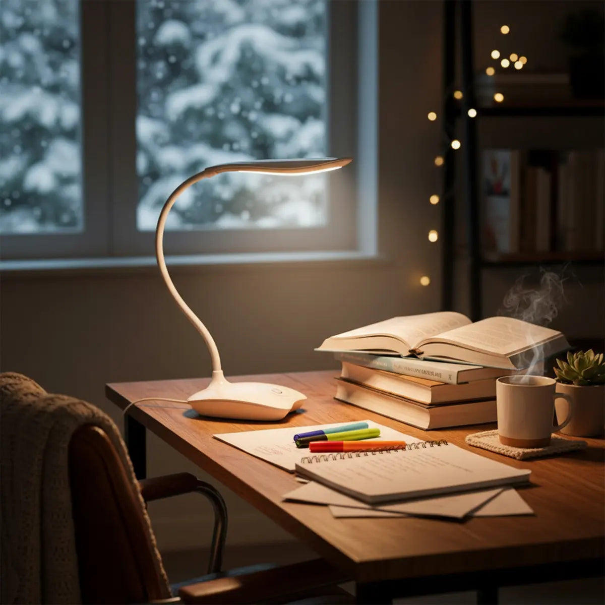 Lampara Led Con Base Táctil / Recargable