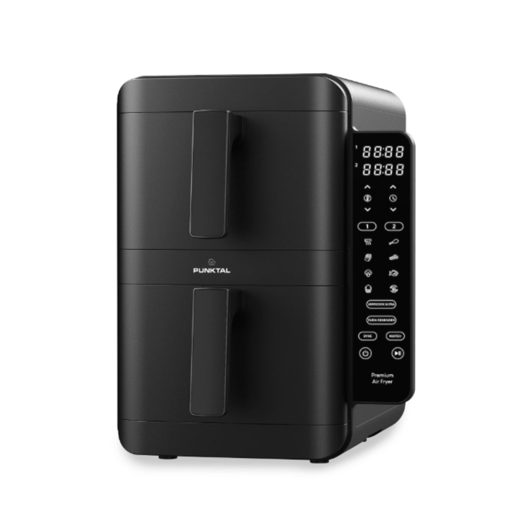 Freidora Doble Digital/Vertical, PUNKTAL PK-390 FD
