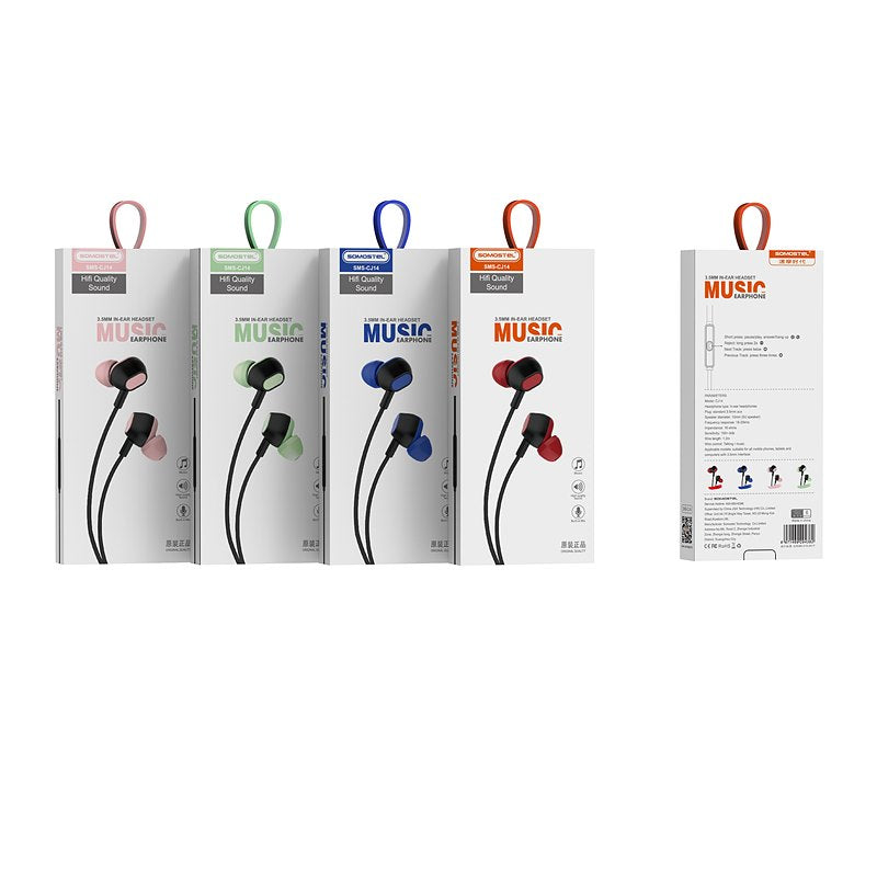 Auriculares Manos Libres 3.5mm | SMS-CJ14