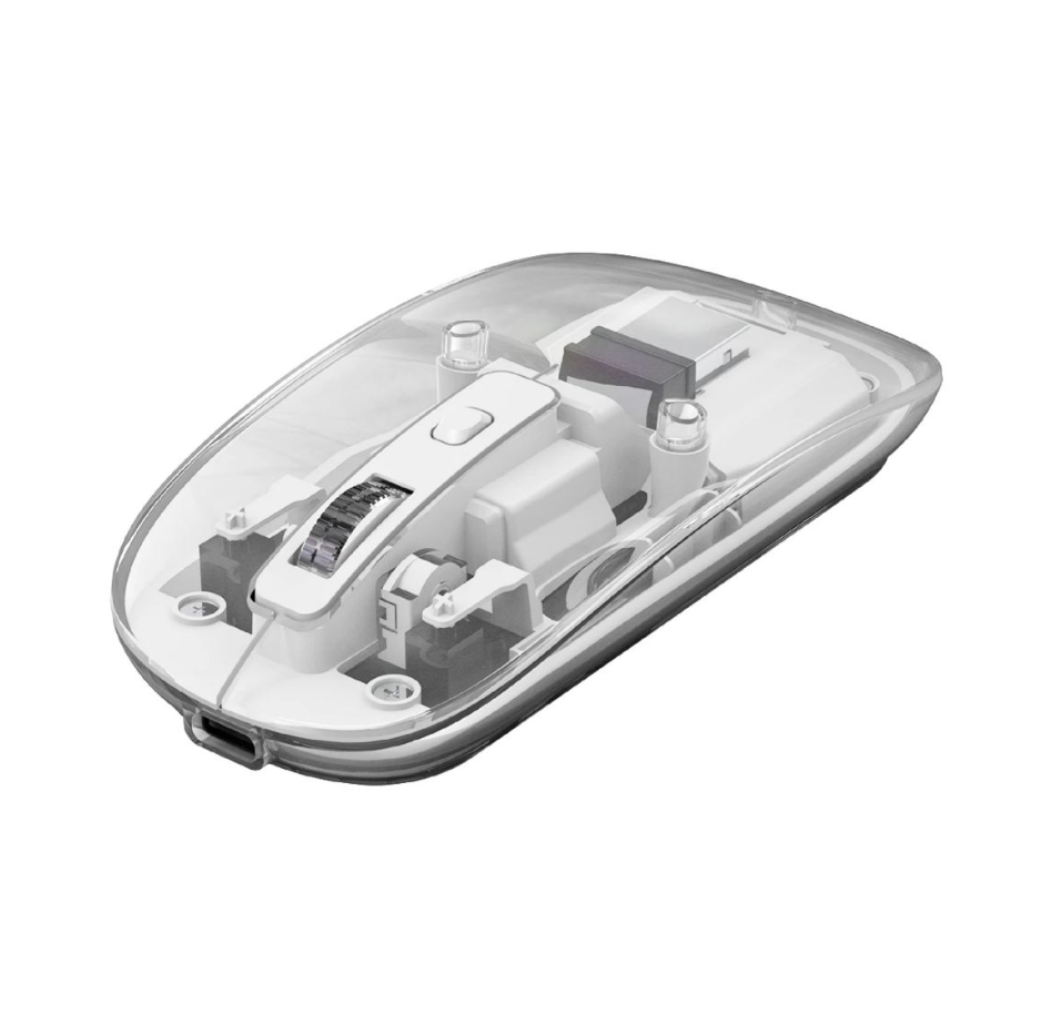 Mouse Marvo M810W Inalámbrico Con Batería - Bluetooth Blanco