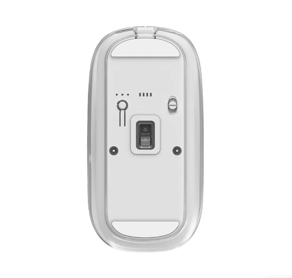 Mouse Marvo M810W Inalámbrico Con Batería - Bluetooth Blanco