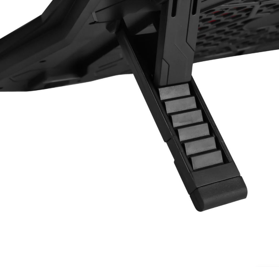 Soporte Notebook hasta 17" Con ventilación Marvo + HUB USB