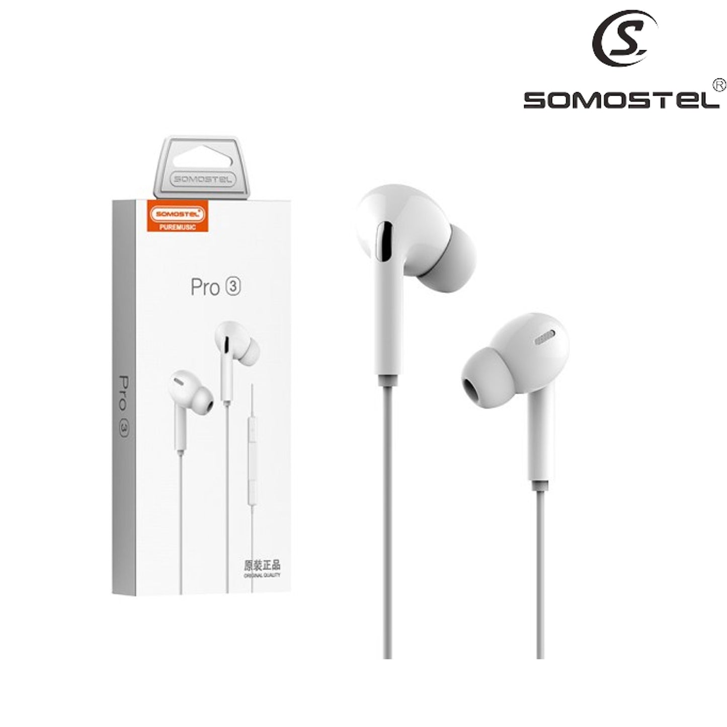Auriculares Manos Libres Somostel Pro 3