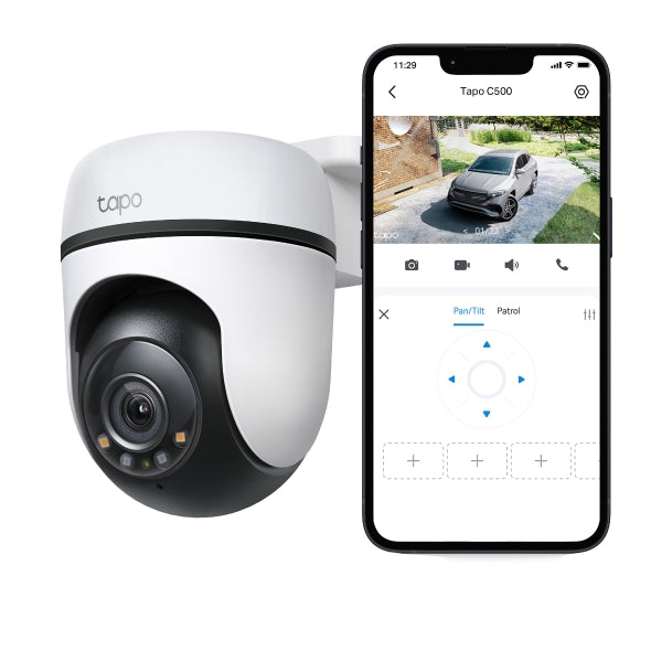 Cámara IP TP-LINK TAPO C500 1080p Exterior Rotatoria Inalámbrica Visión Nocturna