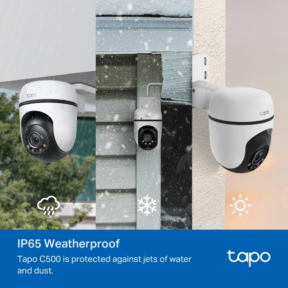 Cámara IP TP-LINK TAPO C500 1080p Exterior Rotatoria Inalámbrica Visión Nocturna