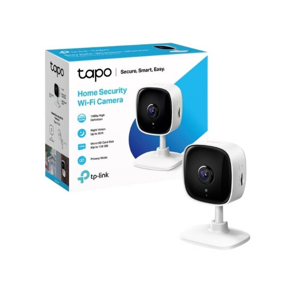 Cámara IP TP-LINK TAPO C100 HD Wireless V.Nocturna