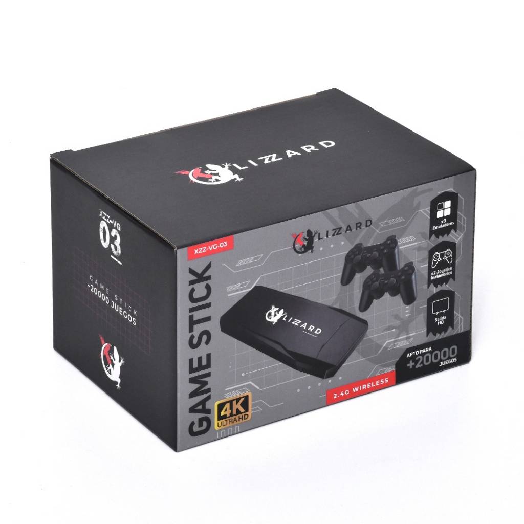 Consola Game Stick para TV XZZ-VG-03, 4K
