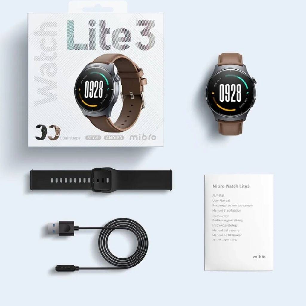 Smartwatch Mibro by Xiaomi Lite 3 C/2 Mallas