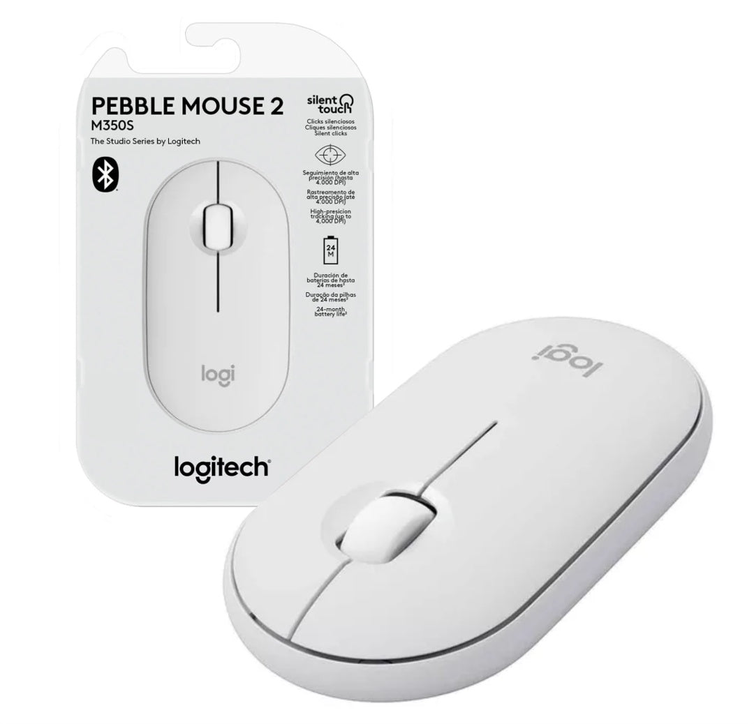 Mouse Logitech Pebble 2 M350S - Bluetooth