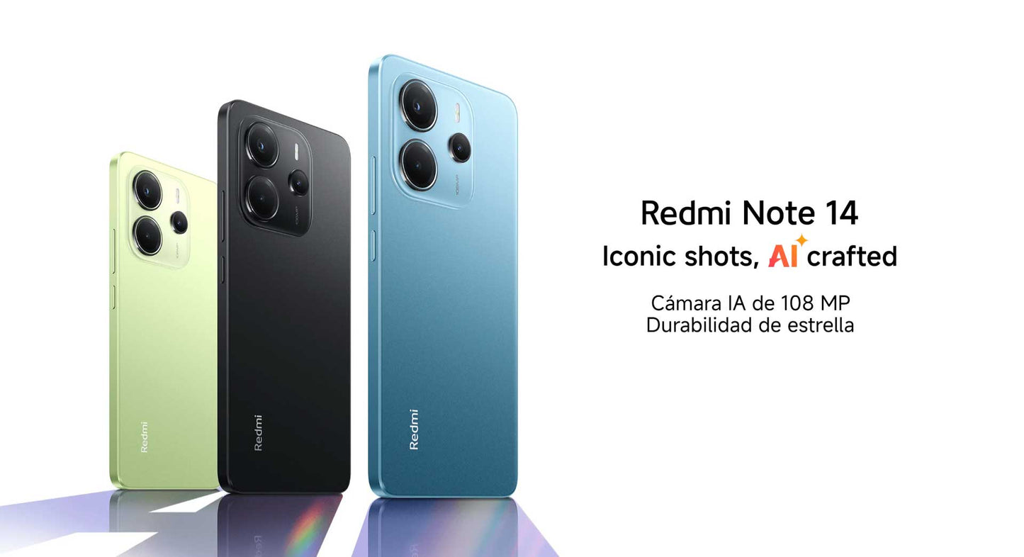 Celular Xiaomi Redmi Note 14, 6GB RAM / 128GB