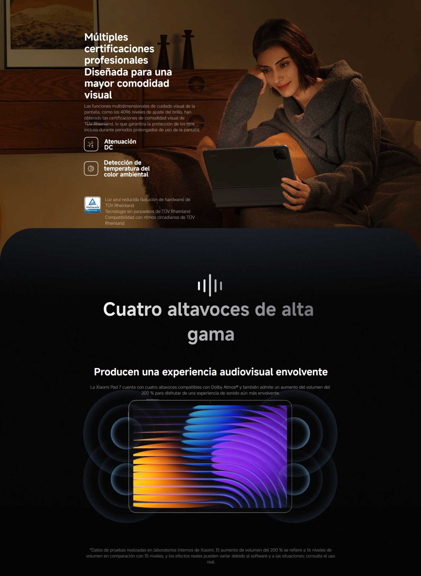 Tablet Xiaomi PAD 7 11,2" 8GB RAM / 256GB