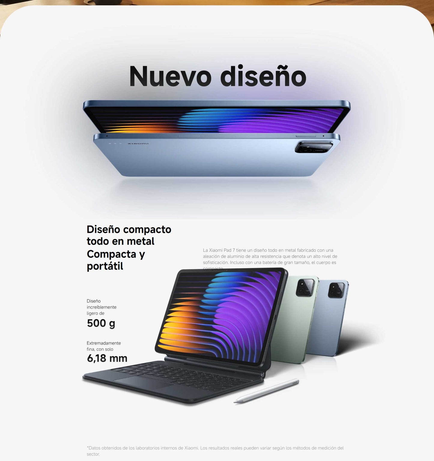 Tablet Xiaomi PAD 7 11,2" 8GB RAM / 256GB