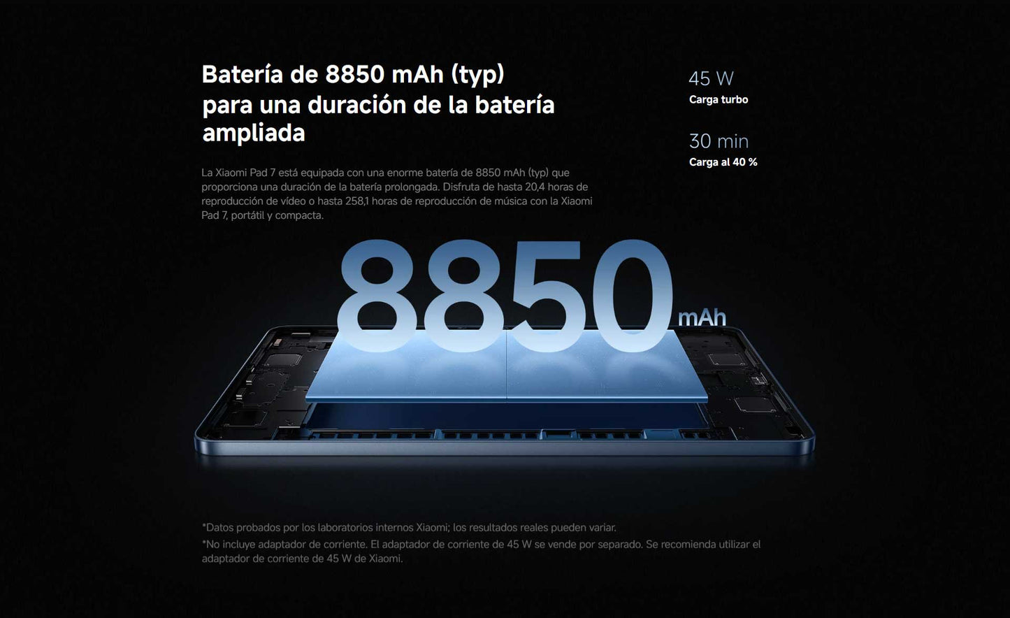 Tablet Xiaomi PAD 7 11,2" 8GB RAM / 256GB