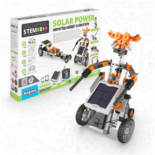 Robot Didáctico Desmontable Energía Solar | Engino