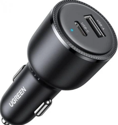 Cargador De Auto Ugreen 63W USB A + USB C