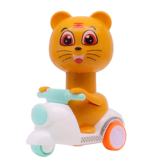Animalito en Motocicleta
