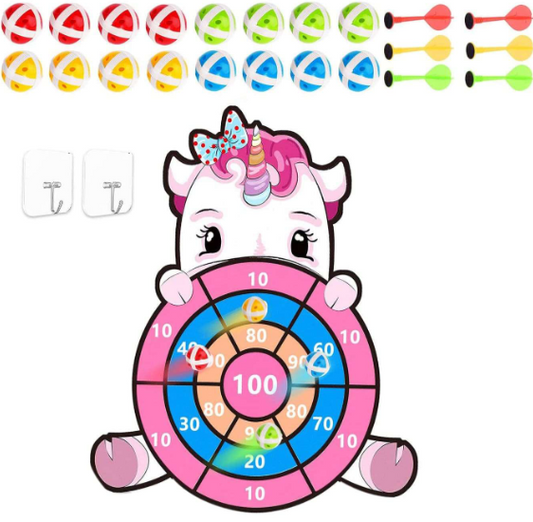 Tablero de Dardos y Pelotas Infantil