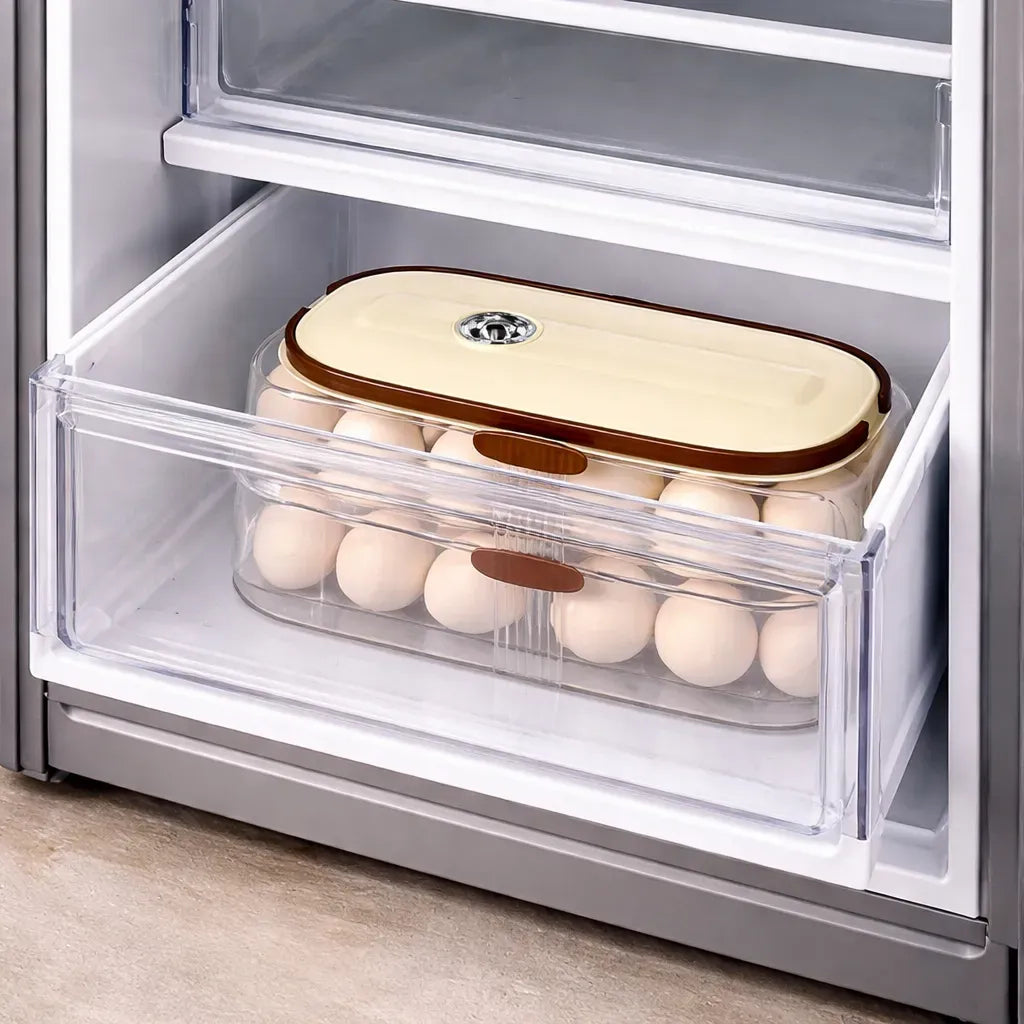 Organizador / Dispensador de Huevos - 28 huevos