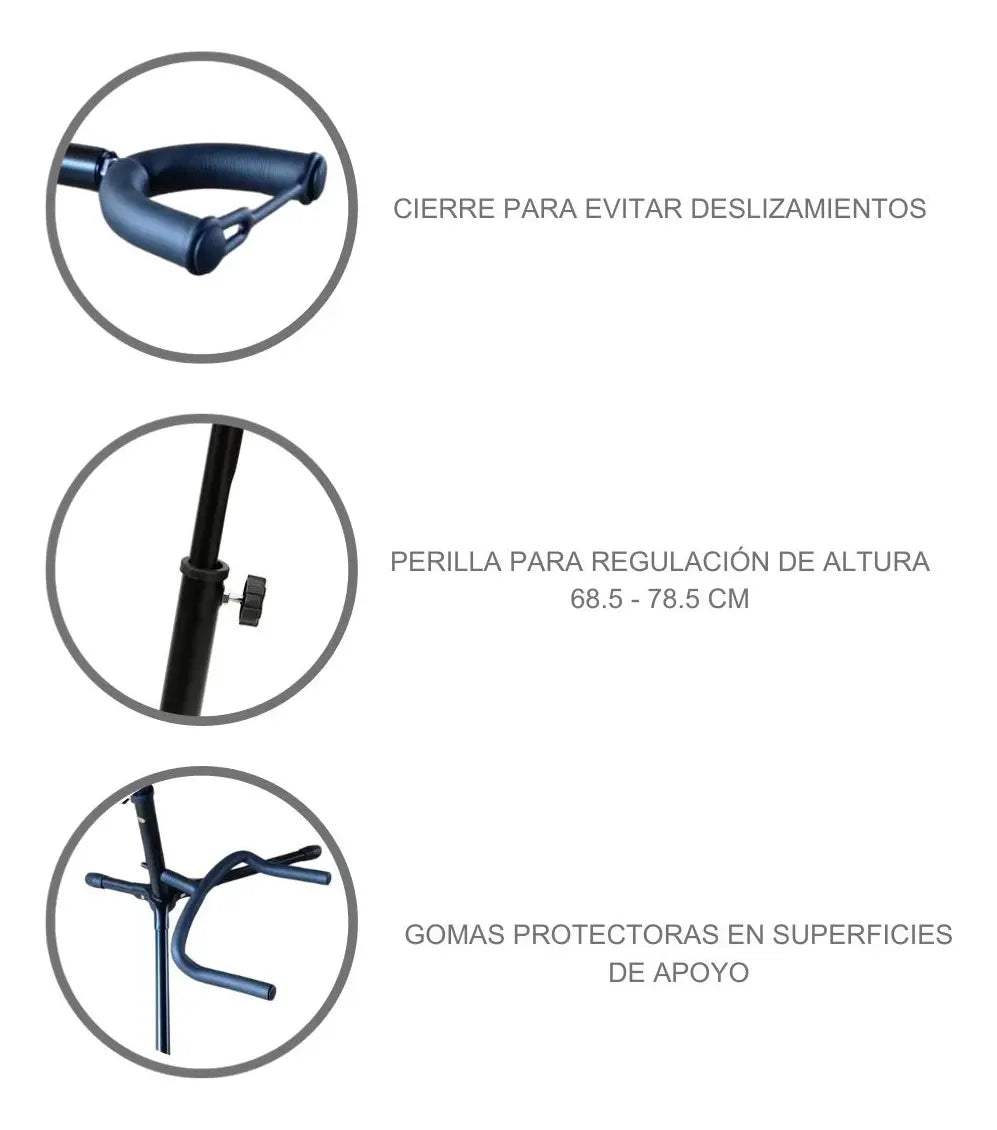 Soporte Para Guitarra / Bajo De Pie Regulable