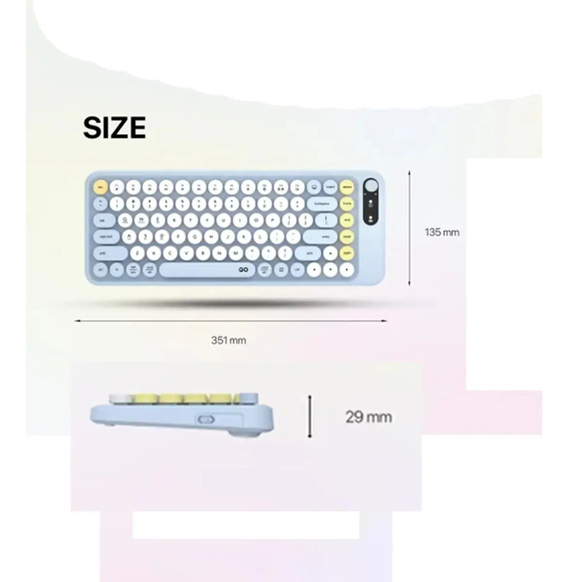 Kit Teclado y Mouse Fantech Inalámbrico WK898
