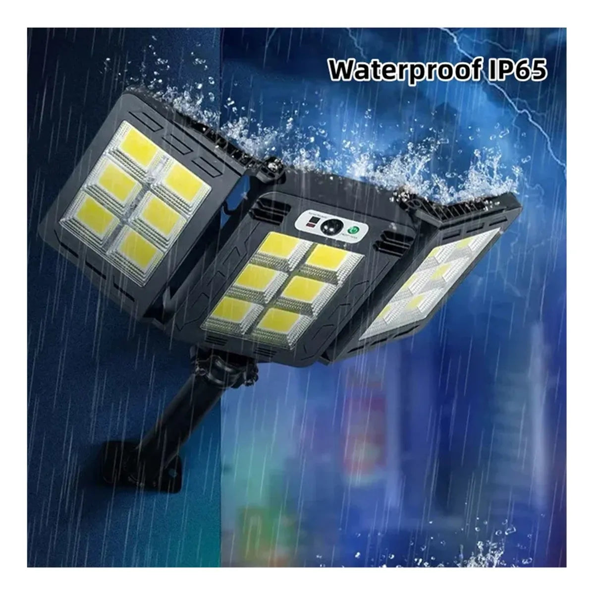 Foco Luz Led Solar Exterior Con Sensor De Movimiento / 300w