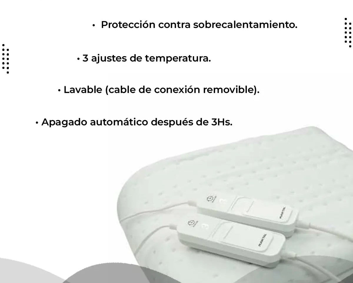 Calienta cama, 2 plazas, PUNKTAL PK-22 PL