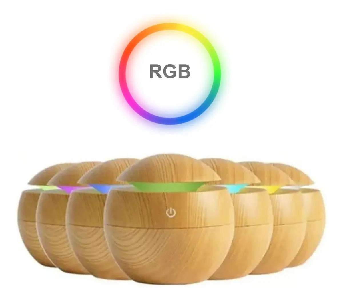 Humidificador / Aromatizador con luz led