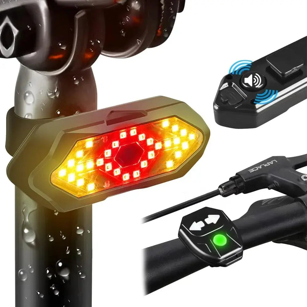 Luz Señalero Para Bicicleta con Control Remoto