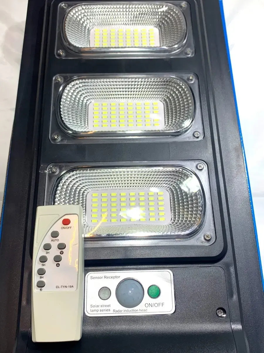 Foco Luz Led Solar Exterior Con Sensor De Movimiento 200w